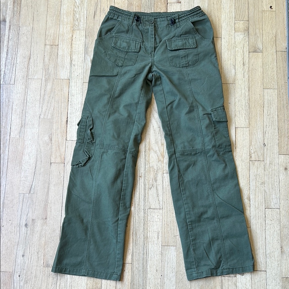 Brandy Melville Green Cargo Pants